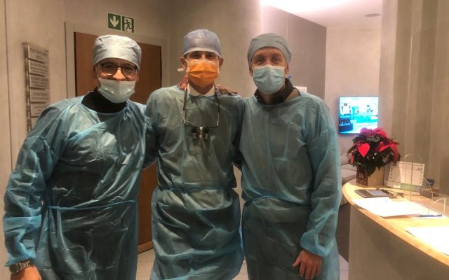 Dottor Paolo Pellizzari dentista a Verona corso aggiornamento tecnica implantare