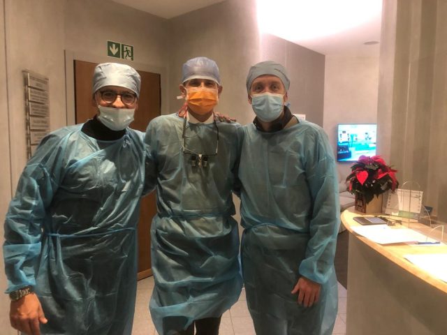 Dottor Paolo Pellizzari dentista a Verona corso aggiornamento tecnica implantare