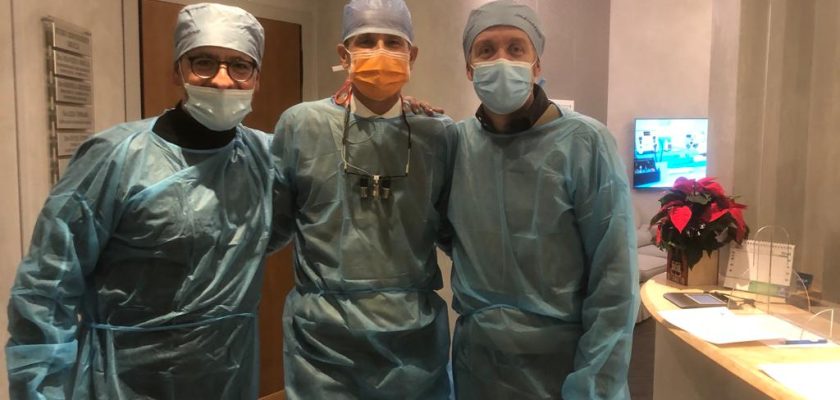 Dottor Paolo Pellizzari dentista a Verona corso aggiornamento tecnica implantare